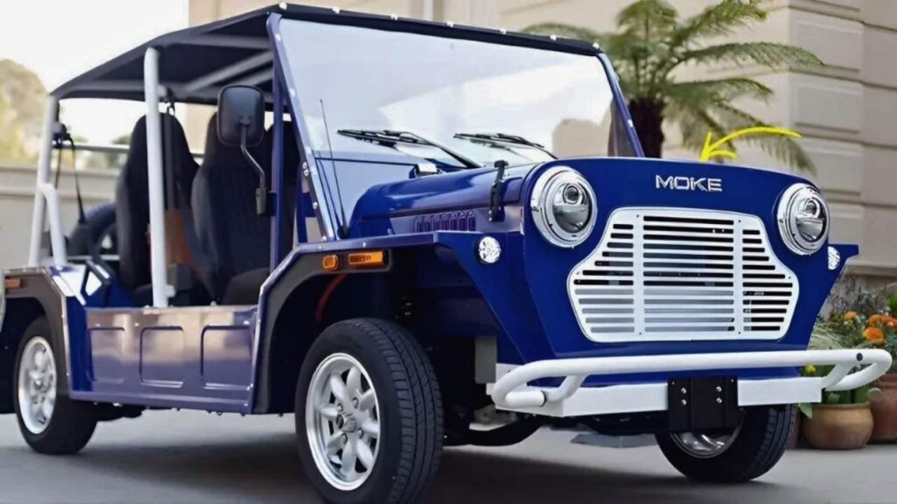 2026 Mini Moke: coche icónico renacido con motor 44 BHP, autonomía de 89 millas y estilo abierto desde 30,499 dólares