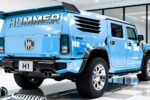 Hummer H2 púrpura modificado: SUV de lujo con estilo exclusivo
