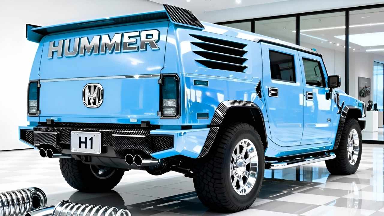 Hummer H2 púrpura modificado: SUV de lujo con estilo exclusivo