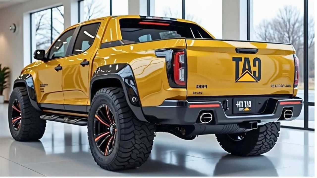 Caterpillar Pickup 2026: la camioneta más potente con diseño robusto y tecnología avanzada