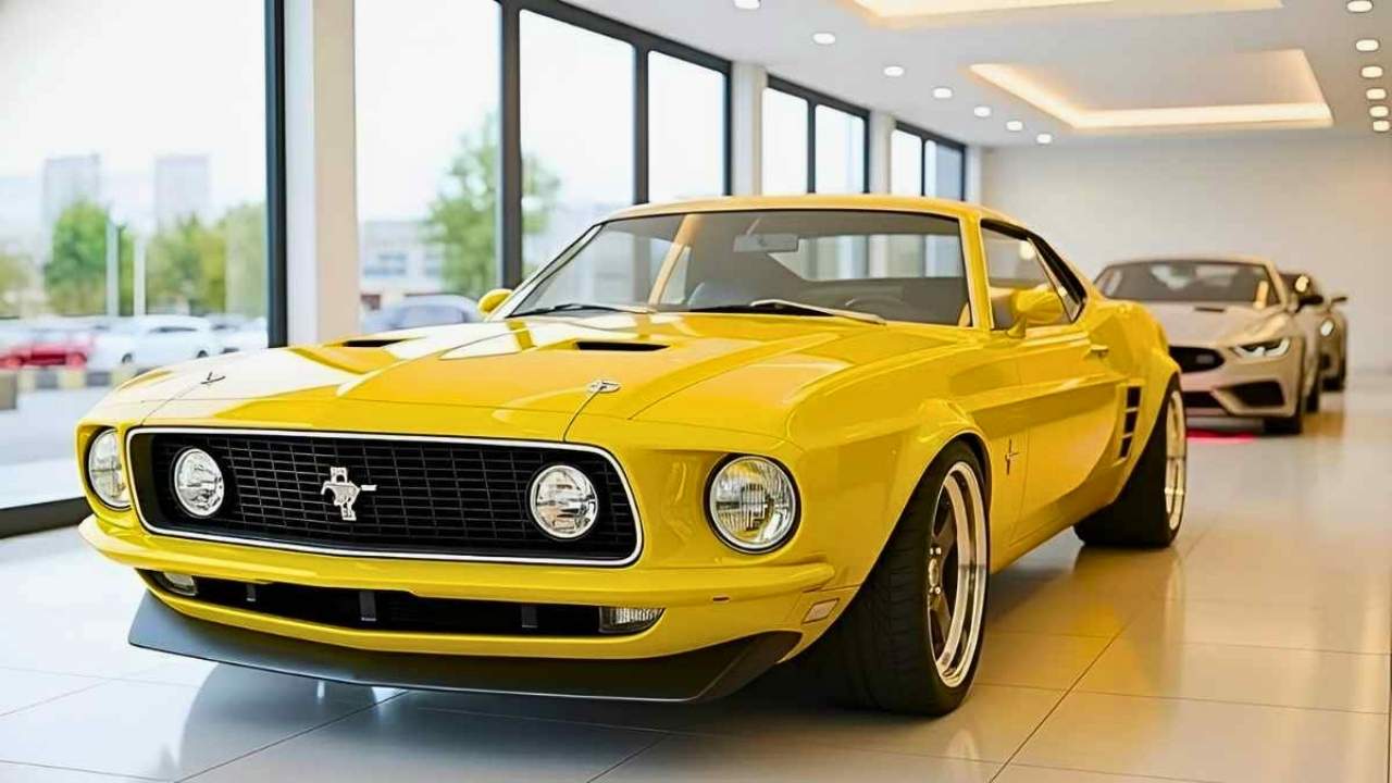 Ford Mustang Boss 429 1970: el muscle car legendario con motor V8 de alto rendimiento