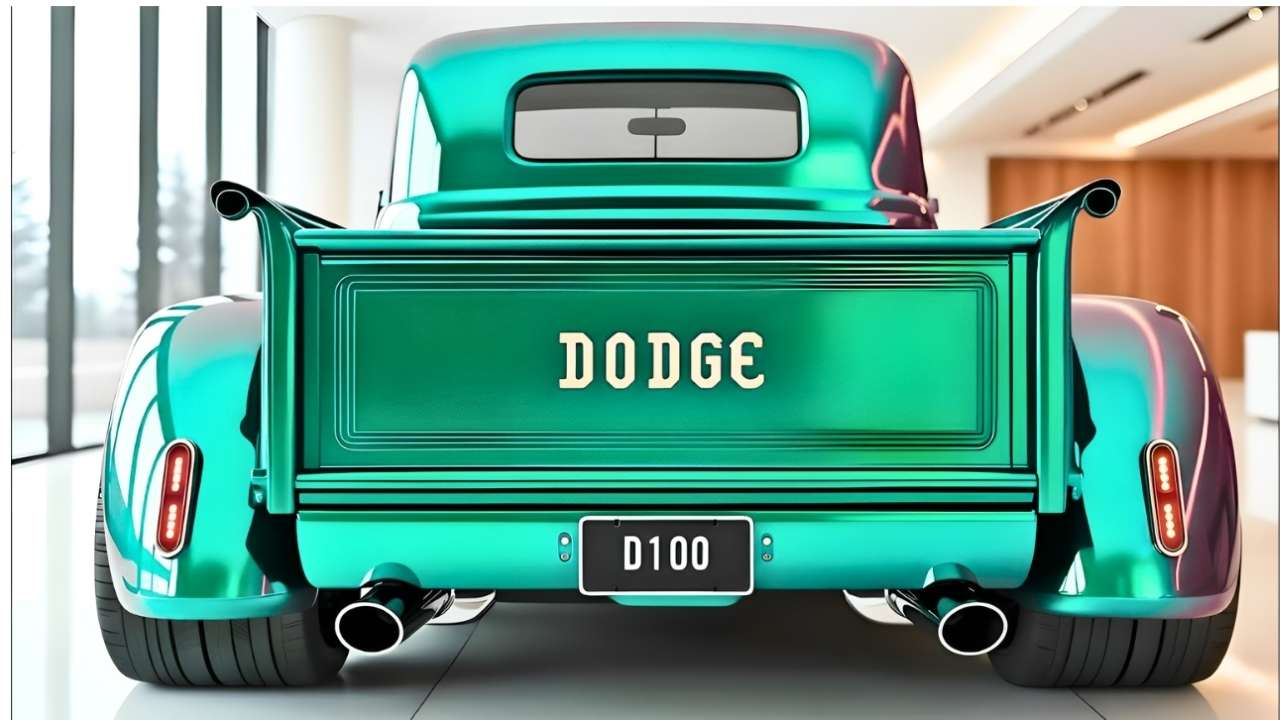 Nueva Dodge D-100 2026: La Pickup Clásica Regresa con Estilo Moderno