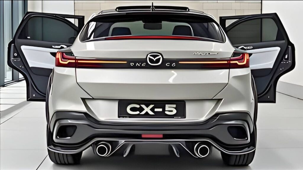 Mazda CX-5 de nueva generación: SUV futurista con diseño moderno