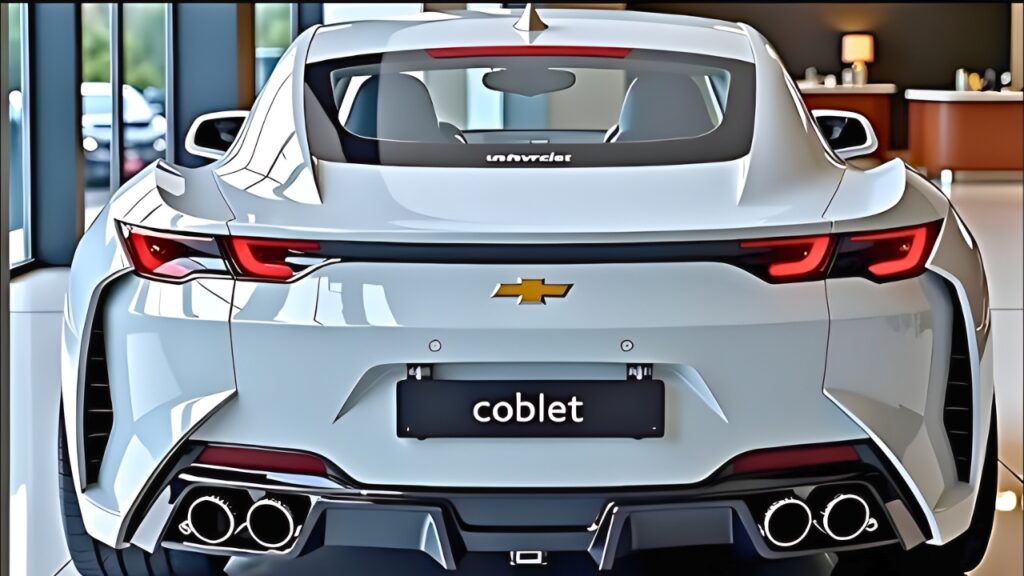 Chevrolet: diseño deportivo con logo trasero que marca tendencia